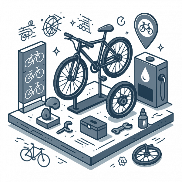 Retalho de bicicletas