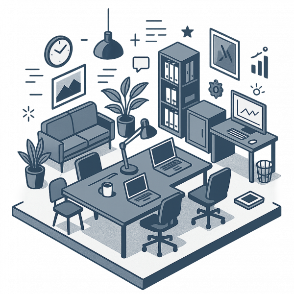 Espaços de coworking