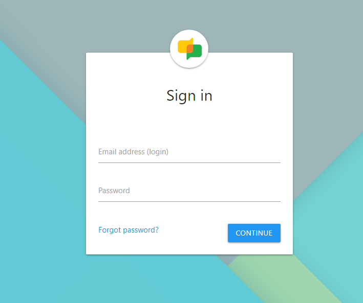 Captura de Tela da Página de Login